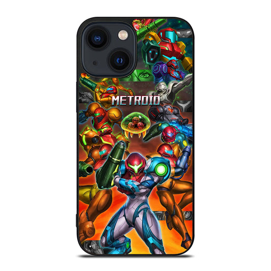 SAMUS ARAN METROID CARTOON 2 iPhone 14 Plus Case Cover