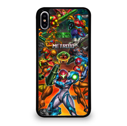 SAMUS ARAN METROID CARTOON 2 iPhone XS Max Case Cover