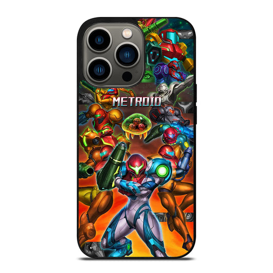 SAMUS ARAN METROID CARTOON 2 iPhone 13 Pro Case Cover
