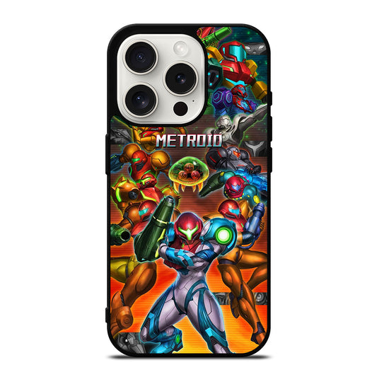 SAMUS ARAN METROID CARTOON 2 iPhone 15 Pro Case Cover