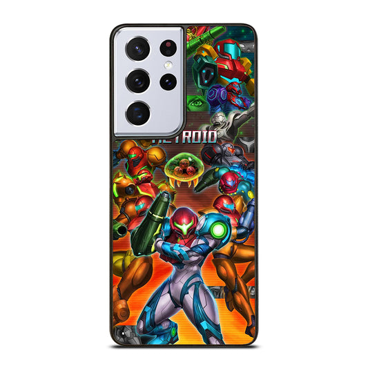 SAMUS ARAN METROID CARTOON 2 Samsung Galaxy S21 Ultra Case Cover