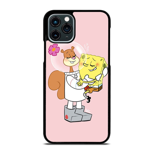 SANDY SQUIRREL AND SPONGEBOB iPhone 11 Pro Case Cover