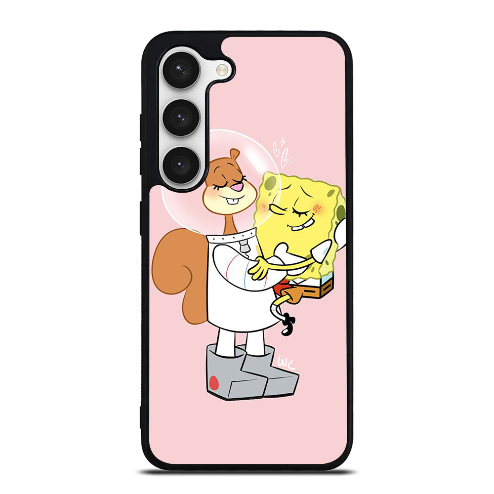 SANDY SQUIRREL AND SPONGEBOB Samsung Galaxy S23 Case Cover