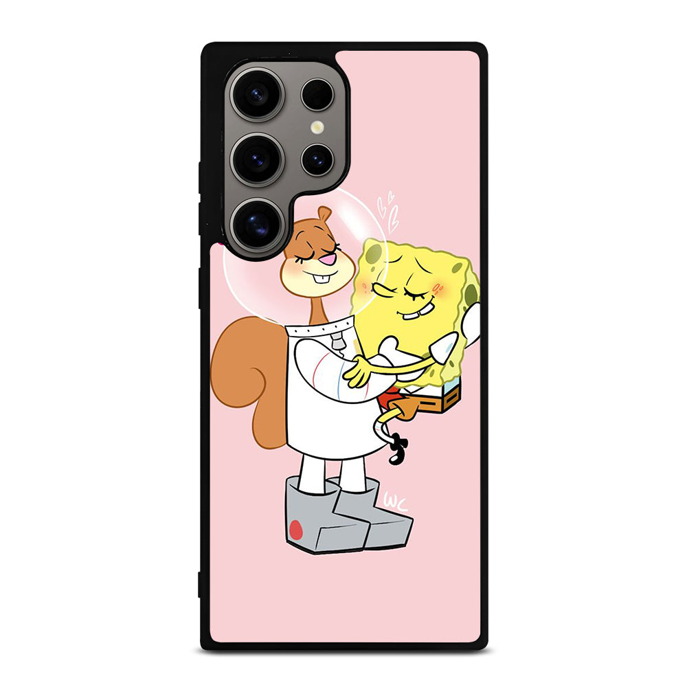 SANDY SQUIRREL AND SPONGEBOB Samsung Galaxy S24 Ultra Case Cover