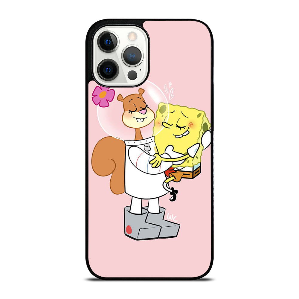 SANDY SQUIRREL AND SPONGEBOB iPhone 12 Pro Max Case Cover