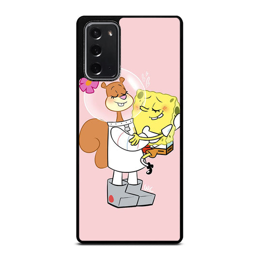 SANDY SQUIRREL AND SPONGEBOB Samsung Galaxy Note 20 Case Cover