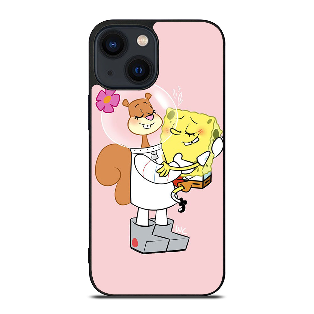 SANDY SQUIRREL AND SPONGEBOB iPhone 14 Plus Case Cover