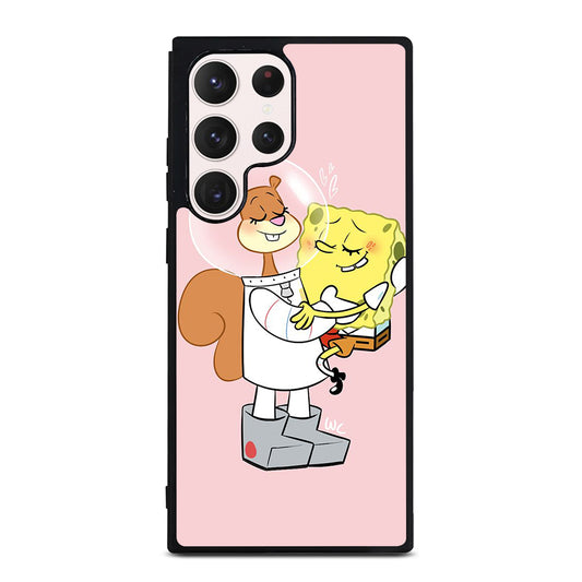 SANDY SQUIRREL AND SPONGEBOB Samsung Galaxy S23 Ultra Case Cover