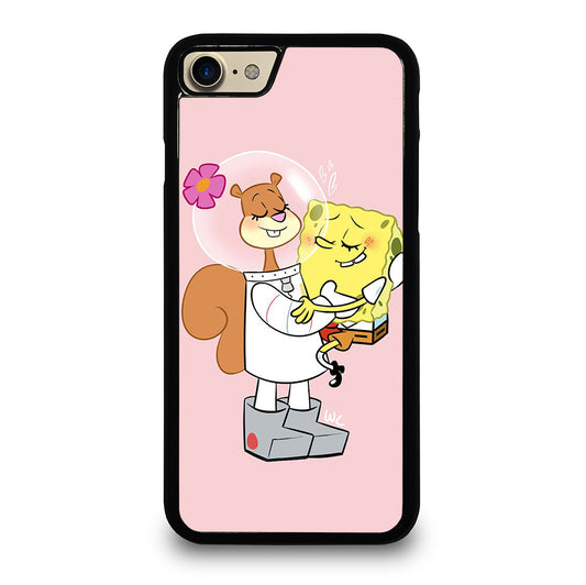 SANDY SQUIRREL AND SPONGEBOB iPhone 7 / 8 Case Cover
