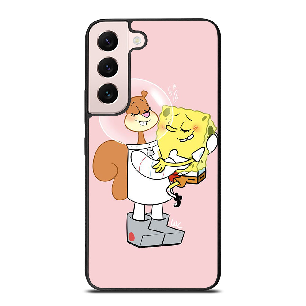 SANDY SQUIRREL AND SPONGEBOB Samsung Galaxy S22 Plus Case Cover
