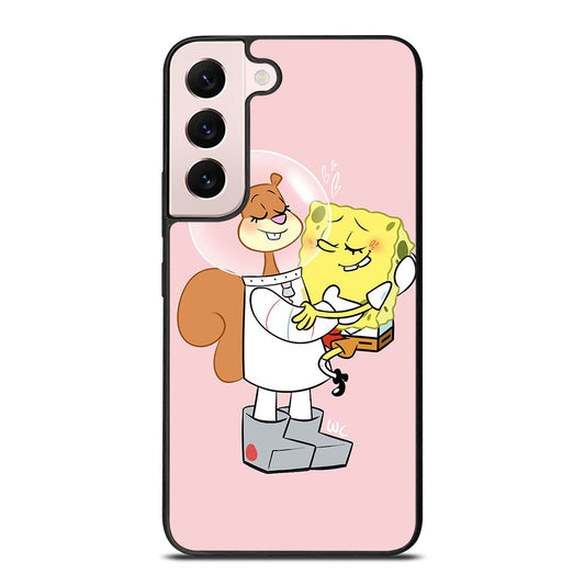 SANDY SQUIRREL AND SPONGEBOB Samsung Galaxy S22 Plus Case Cover