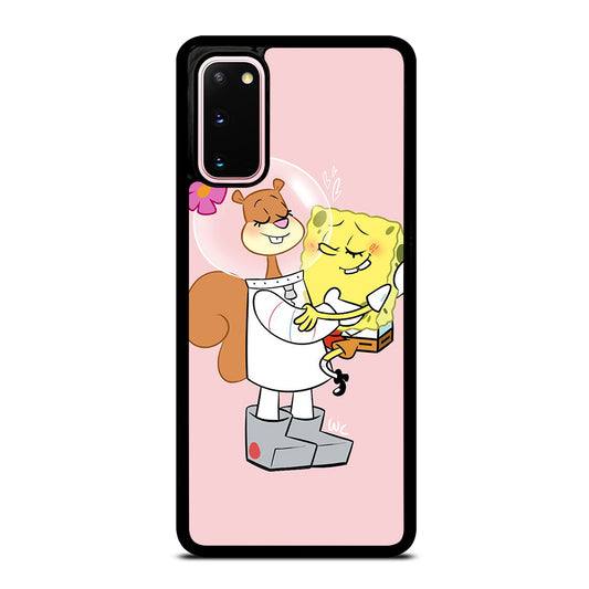 SANDY SQUIRREL AND SPONGEBOB Samsung Galaxy S20 Case Cover