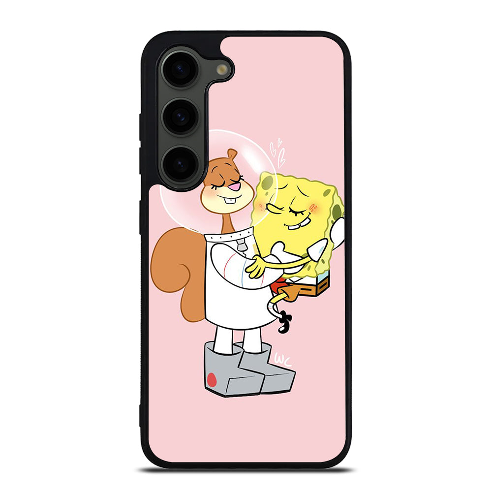 SANDY SQUIRREL AND SPONGEBOB Samsung Galaxy S23 Plus Case Cover
