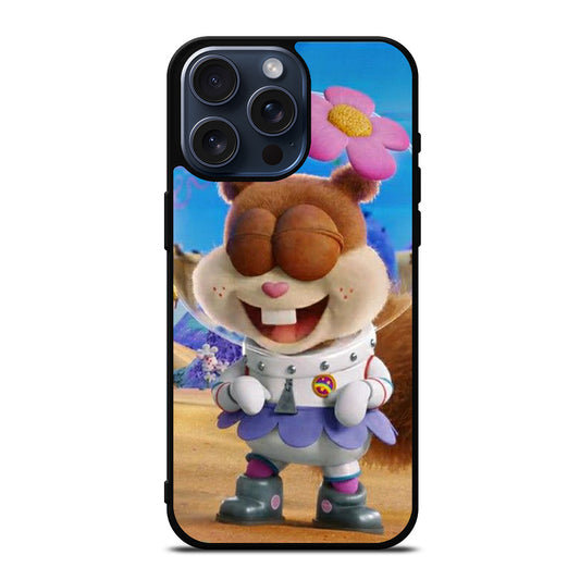 SANDY SQUIRREL CUTE SPONGEBOB iPhone 15 Pro Max Case Cover
