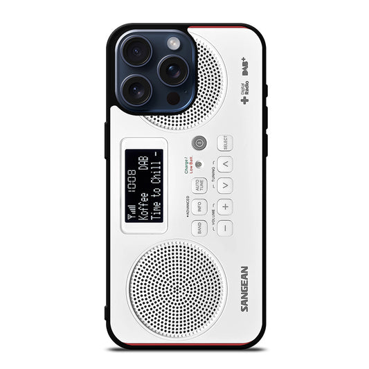SANGEAN RADIO iPhone 15 Pro Max Case Cover