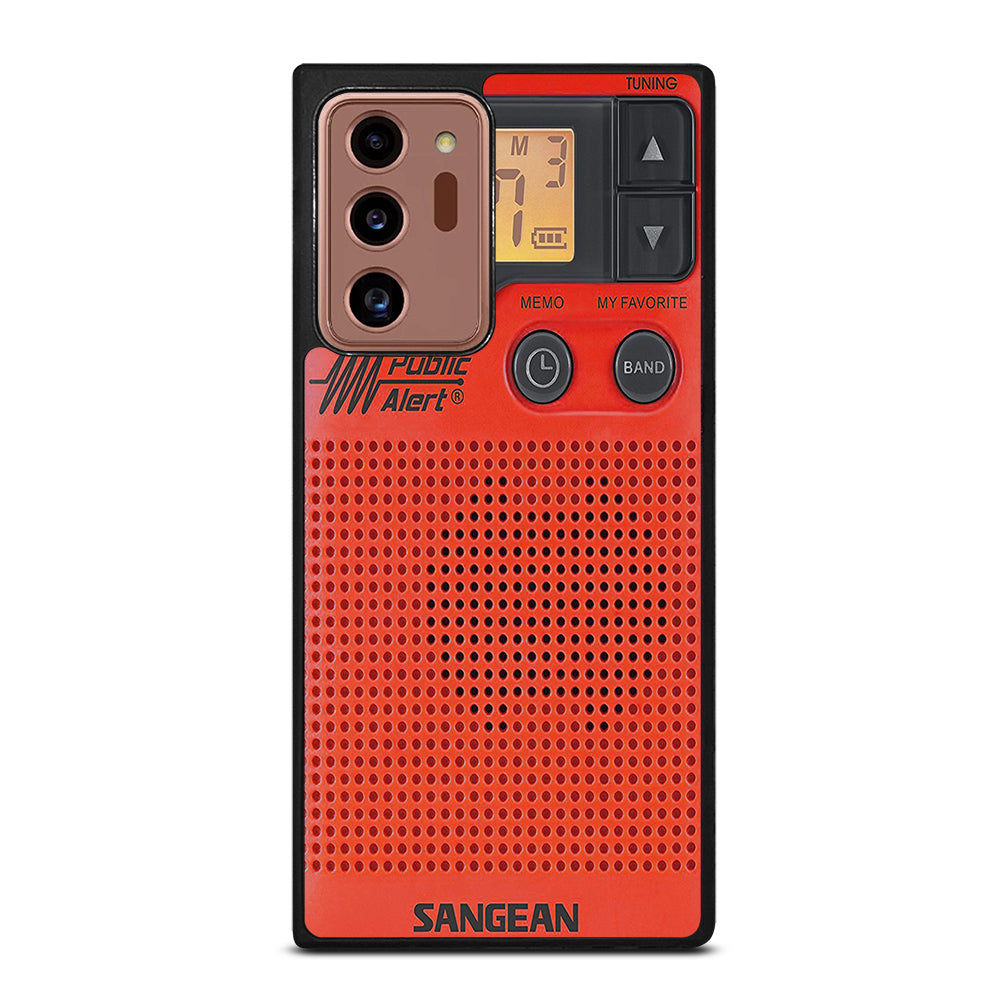 SANGEAN RED RADIO 3 Samsung Galaxy Note 20 Ultra Case Cover