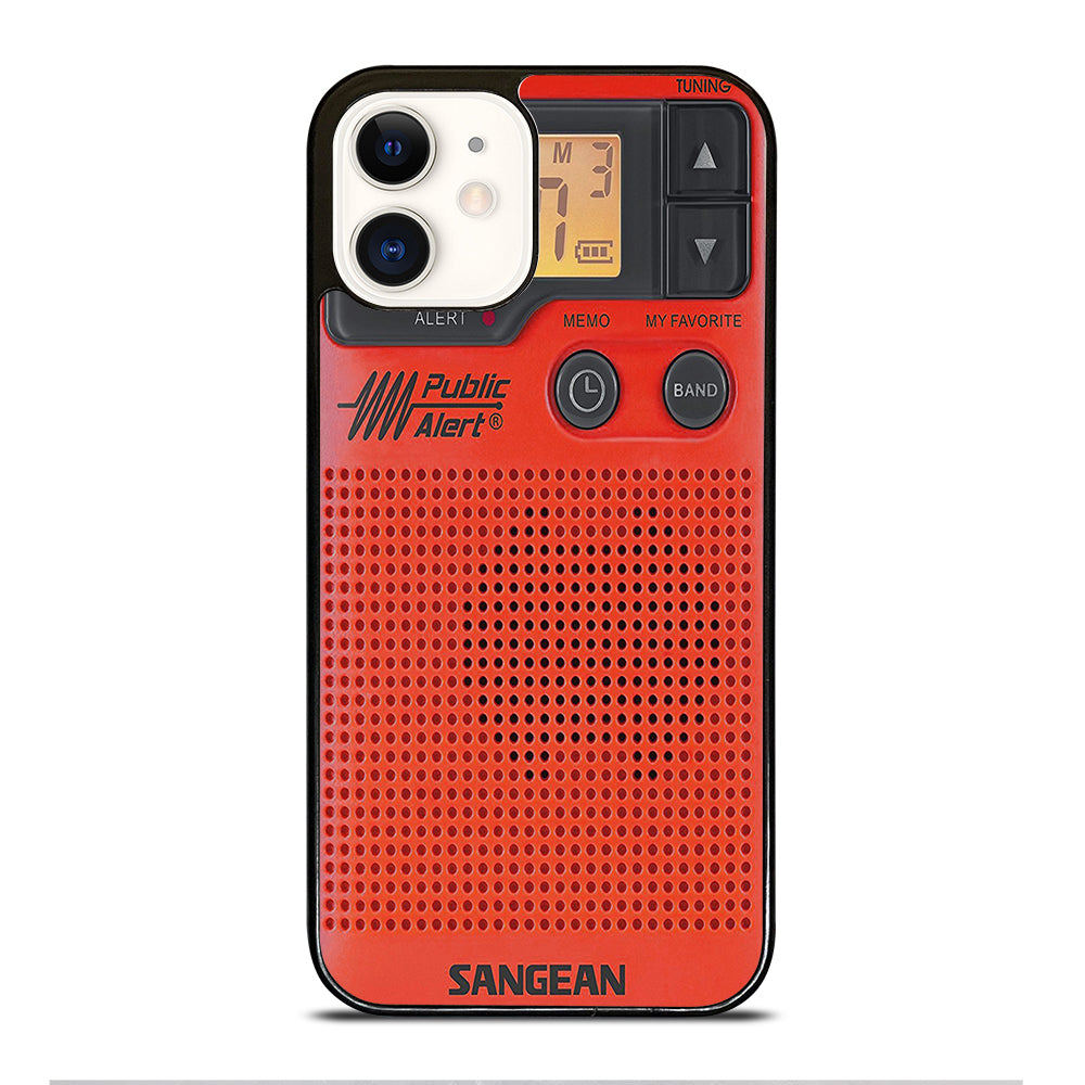 SANGEAN RED RADIO 3 iPhone 12 Case Cover