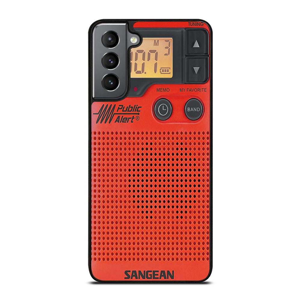 SANGEAN RED RADIO 3 Samsung Galaxy S21 Plus Case Cover