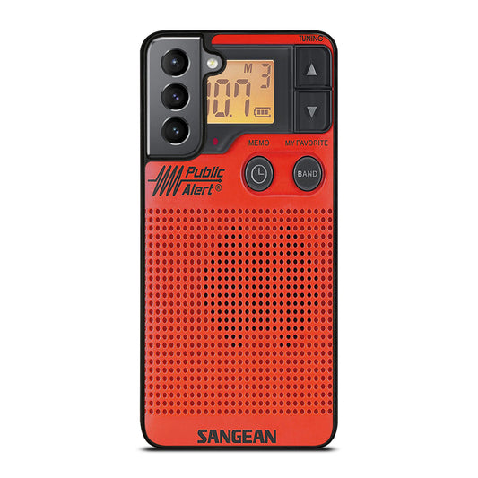 SANGEAN RED RADIO 3 Samsung Galaxy S21 Plus Case Cover