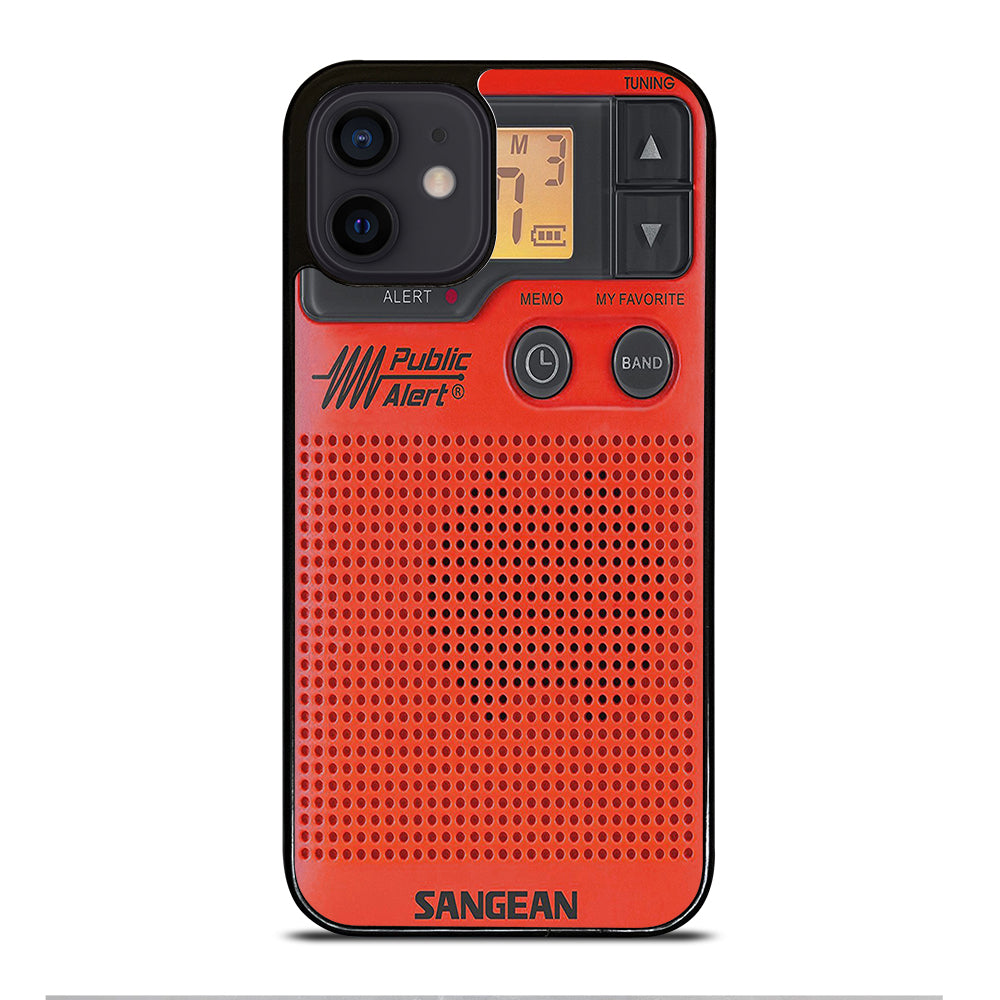 SANGEAN RED RADIO 3 iPhone 12 Mini Case Cover