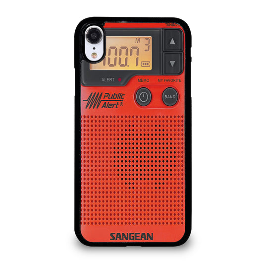 SANGEAN RED RADIO 3 iPhone XR Case Cover