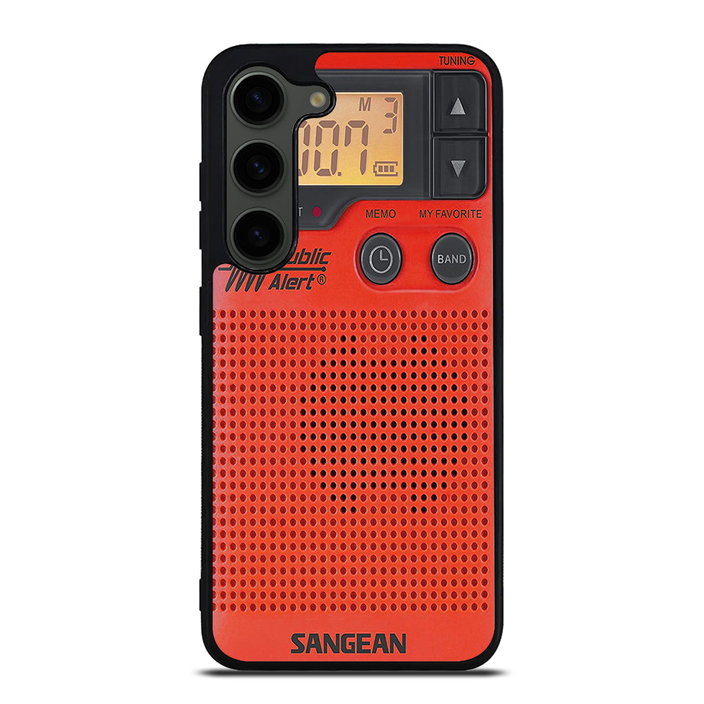 SANGEAN RED RADIO 3 Samsung Galaxy S23 Plus Case Cover