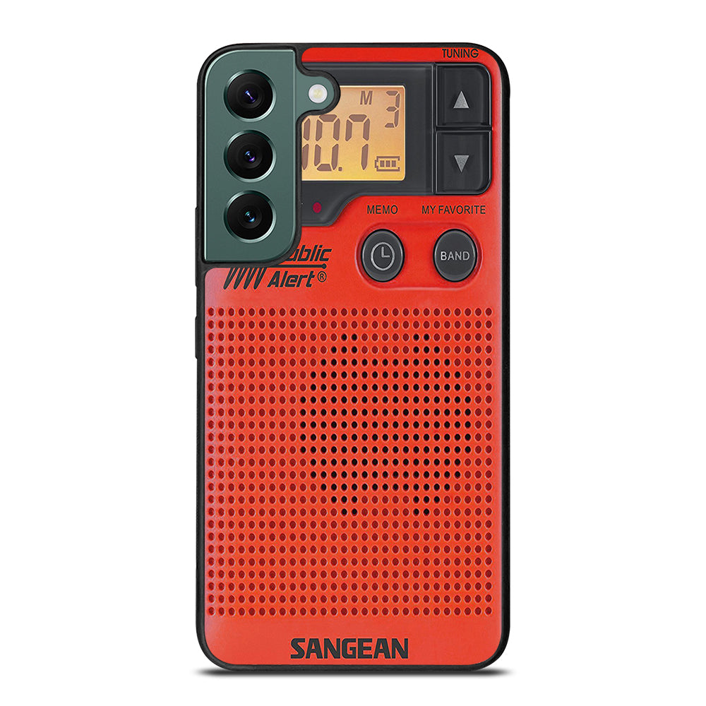 SANGEAN RED RADIO 3 Samsung Galaxy S22 Case Cover