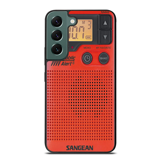 SANGEAN RED RADIO 3 Samsung Galaxy S22 Case Cover