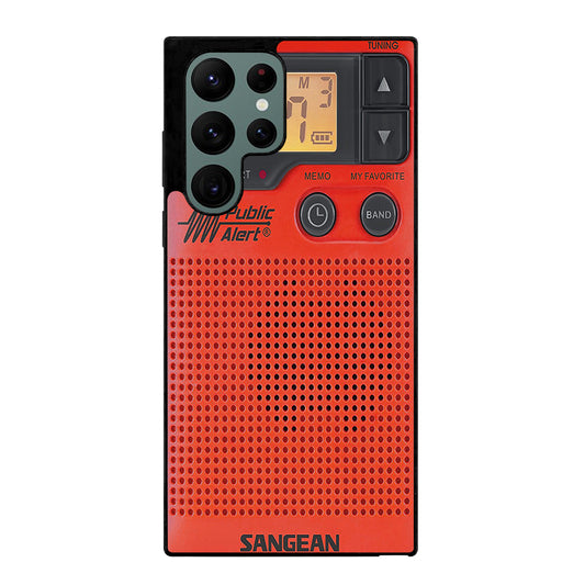 SANGEAN RED RADIO 3 Samsung Galaxy S22 Ultra Case Cover