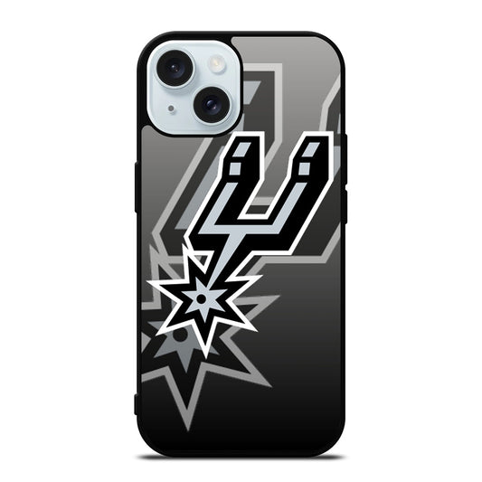 SAN ANTONIO SPURS BASKETBALL TEAM iPhone 15 Case Cover