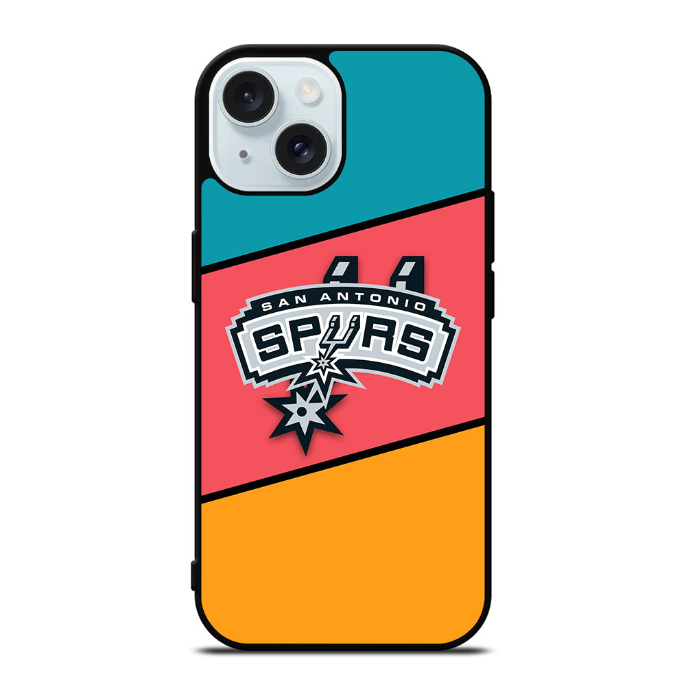 SAN ANTONIO SPURS LOGO iPhone 15 Case Cover