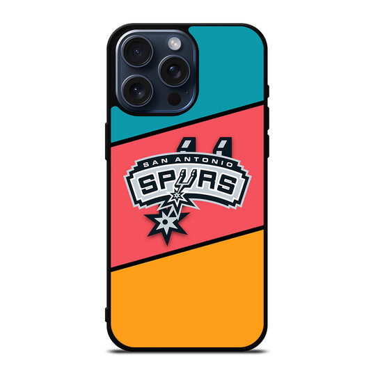 SAN ANTONIO SPURS LOGO iPhone 15 Pro Max Case Cover