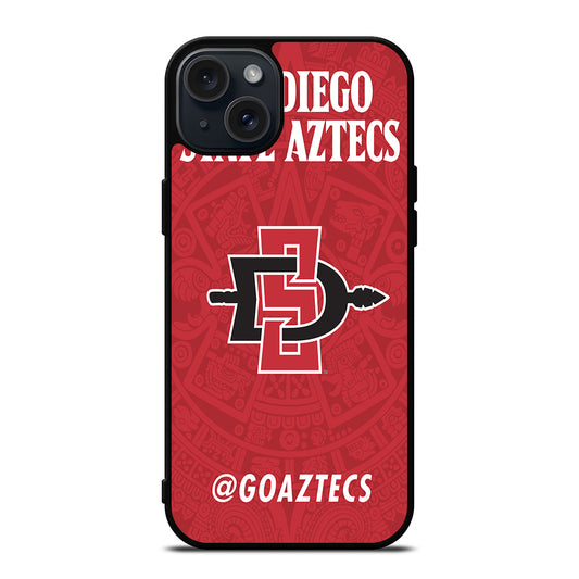SAN DIEGO STATE AZTECS LOGO 1 iPhone 15 Plus Case Cover