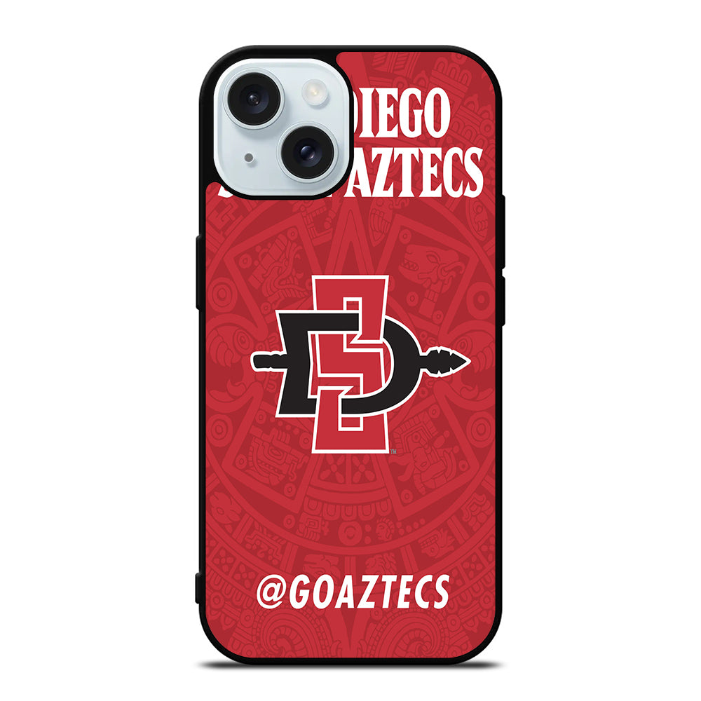 SAN DIEGO STATE AZTECS LOGO 1 iPhone 15 Case Cover