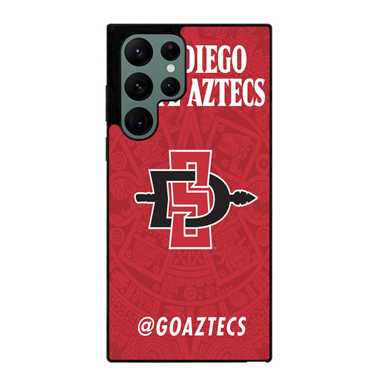 SAN DIEGO STATE AZTECS LOGO 1 Samsung Galaxy S22 Ultra Case Cover