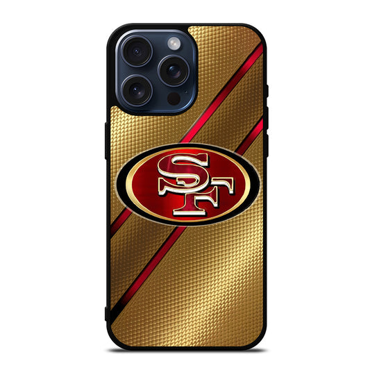 SAN FRANCISCO 49ERS ICON NFL iPhone 15 Pro Max Case Cover