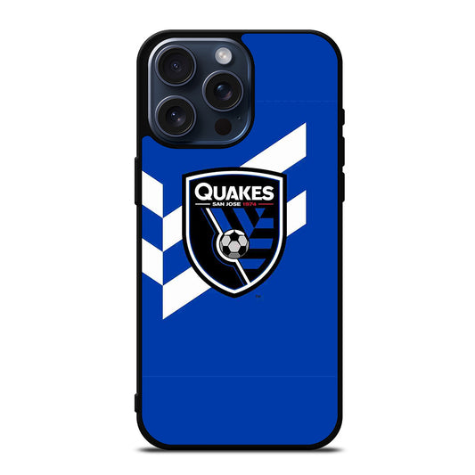 SAN JOSE EARTHQUAKES ICON iPhone 15 Pro Max Case Cover