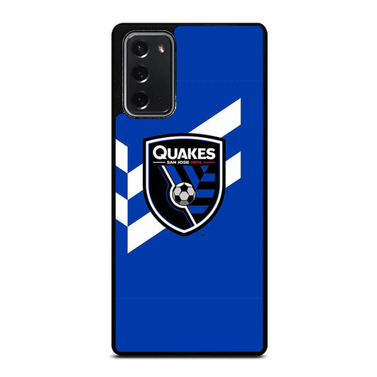 SAN JOSE EARTHQUAKES ICON Samsung Galaxy Note 20 Case Cover