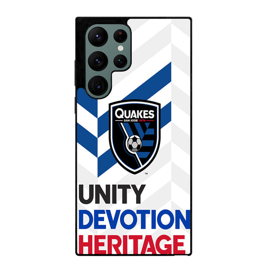SAN JOSE EARTHQUAKES LOGO Samsung Galaxy S22 Ultra Case Cover