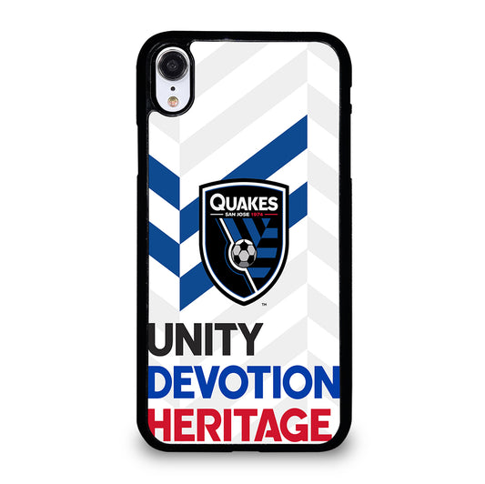 SAN JOSE EARTHQUAKES LOGO iPhone XR Case Cover