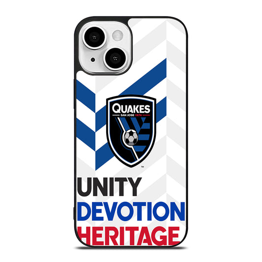 SAN JOSE EARTHQUAKES LOGO iPhone 13 Mini Case Cover