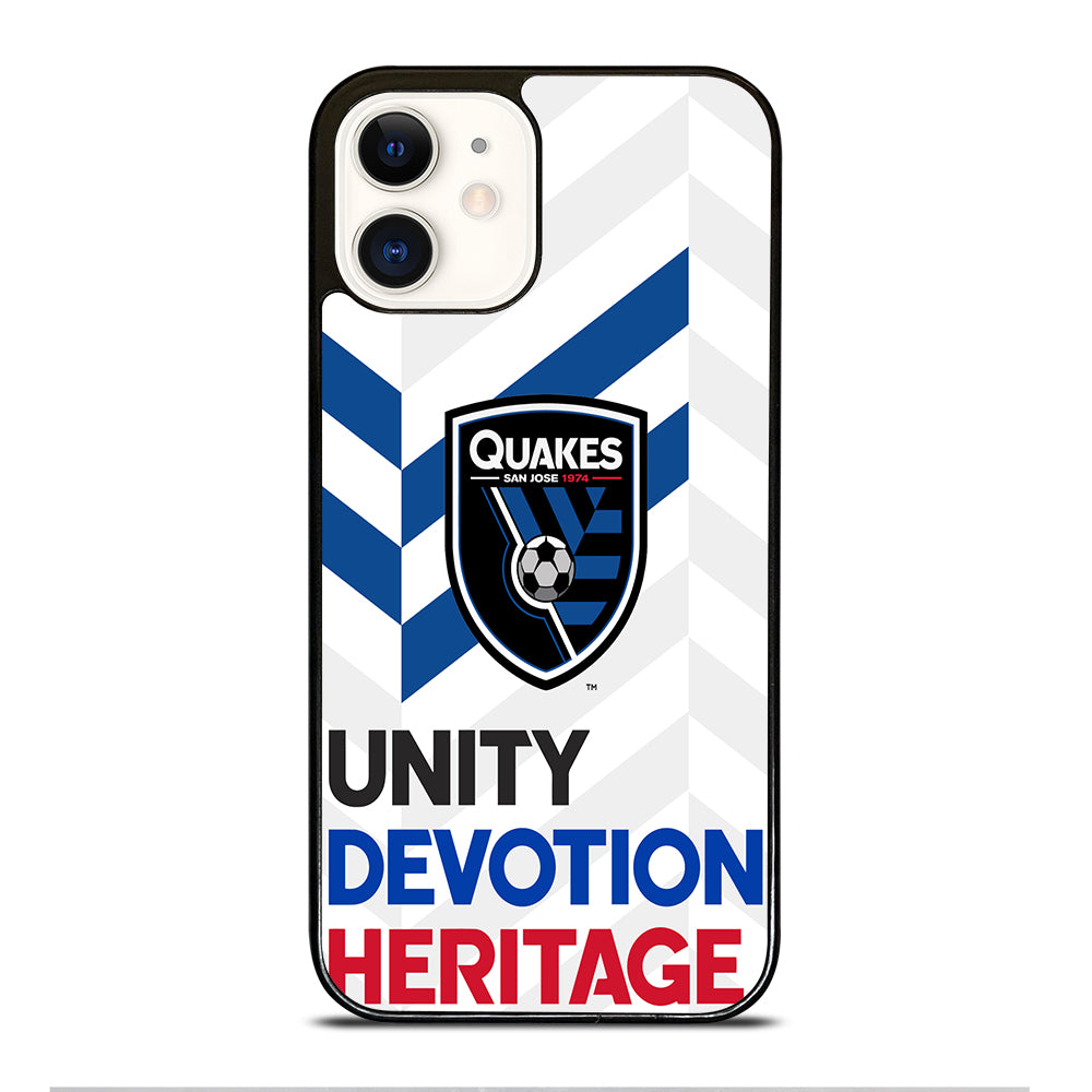 SAN JOSE EARTHQUAKES LOGO iPhone 12 Case Cover