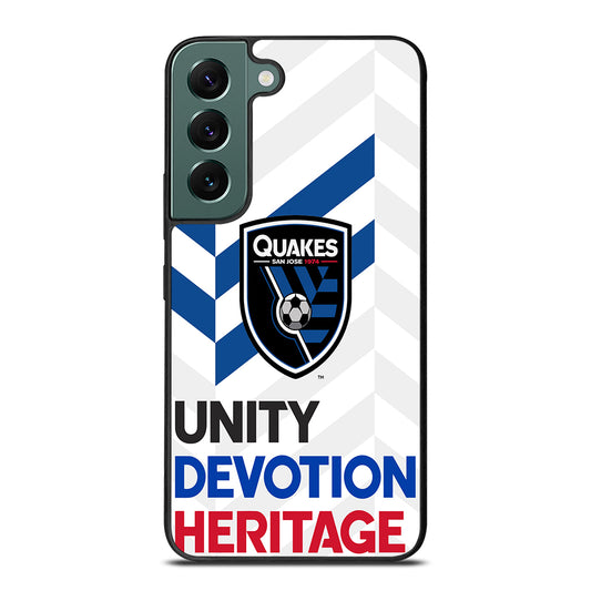 SAN JOSE EARTHQUAKES LOGO Samsung Galaxy S22 Case Cover