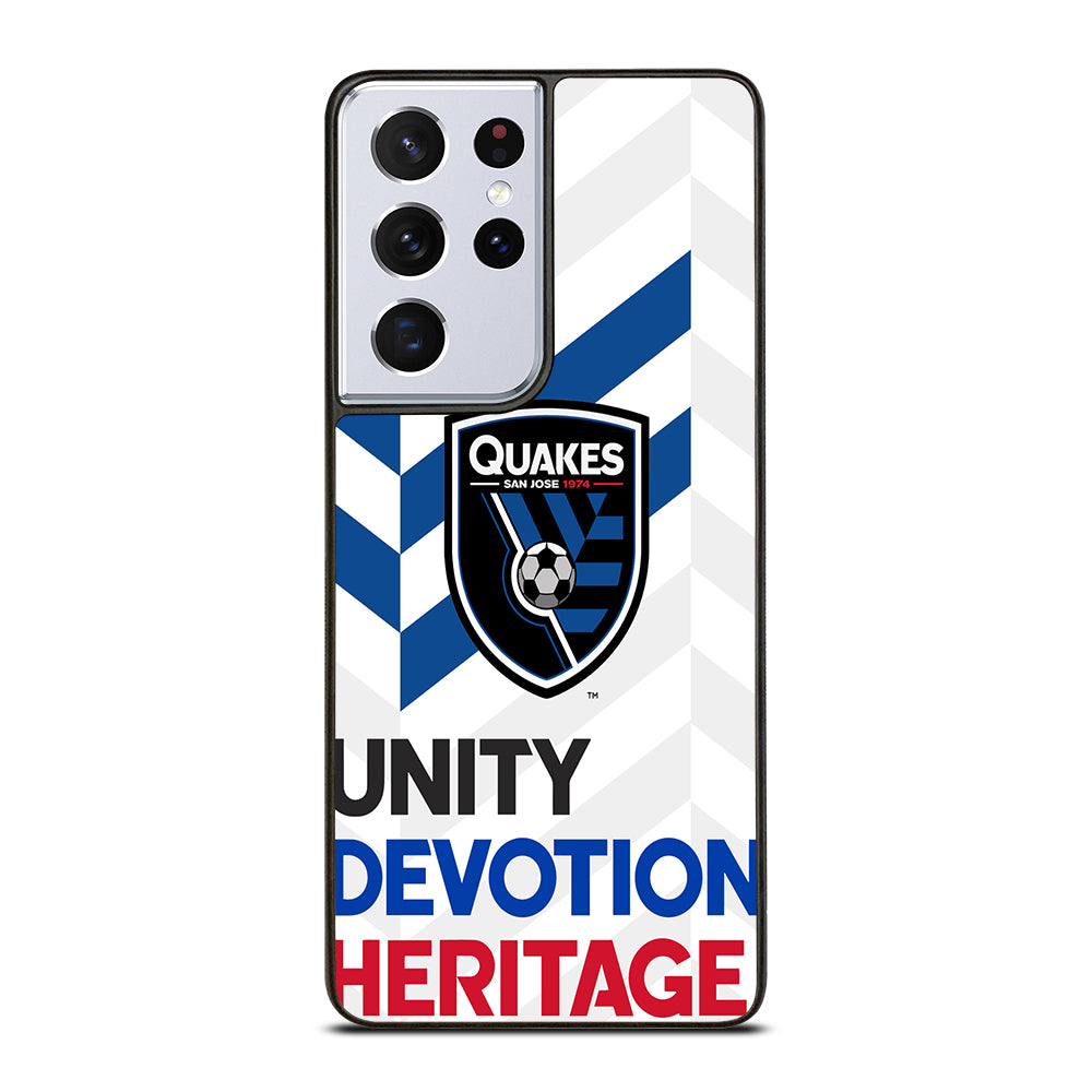 SAN JOSE EARTHQUAKES LOGO Samsung Galaxy S21 Ultra Case Cover