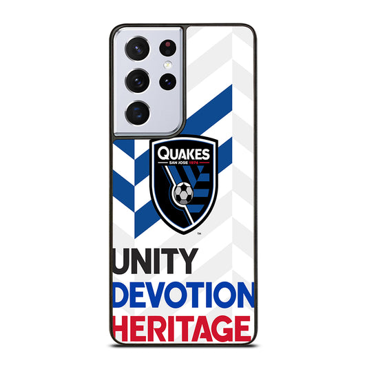 SAN JOSE EARTHQUAKES LOGO Samsung Galaxy S21 Ultra Case Cover
