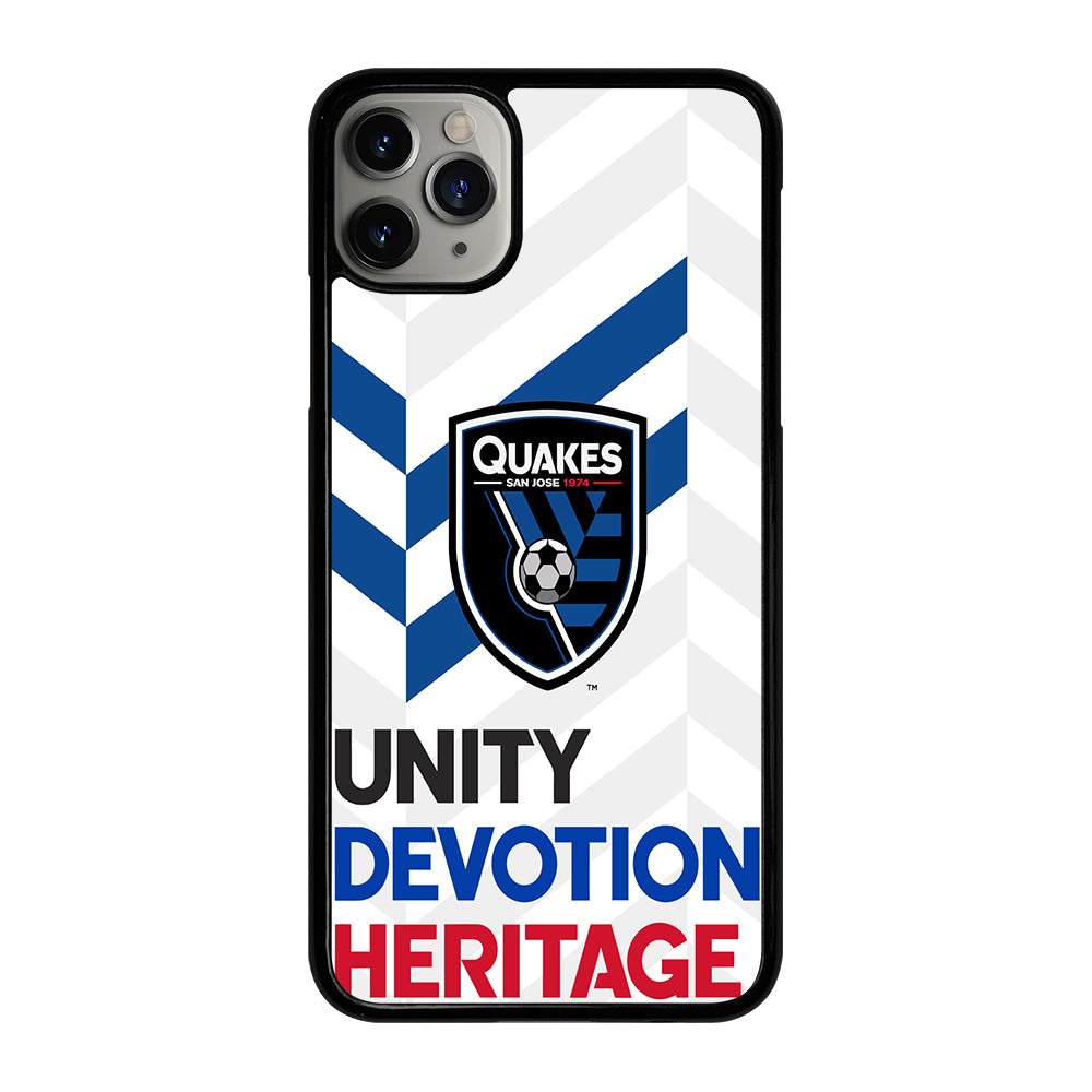 SAN JOSE EARTHQUAKES LOGO iPhone 11 Pro Max Case Cover