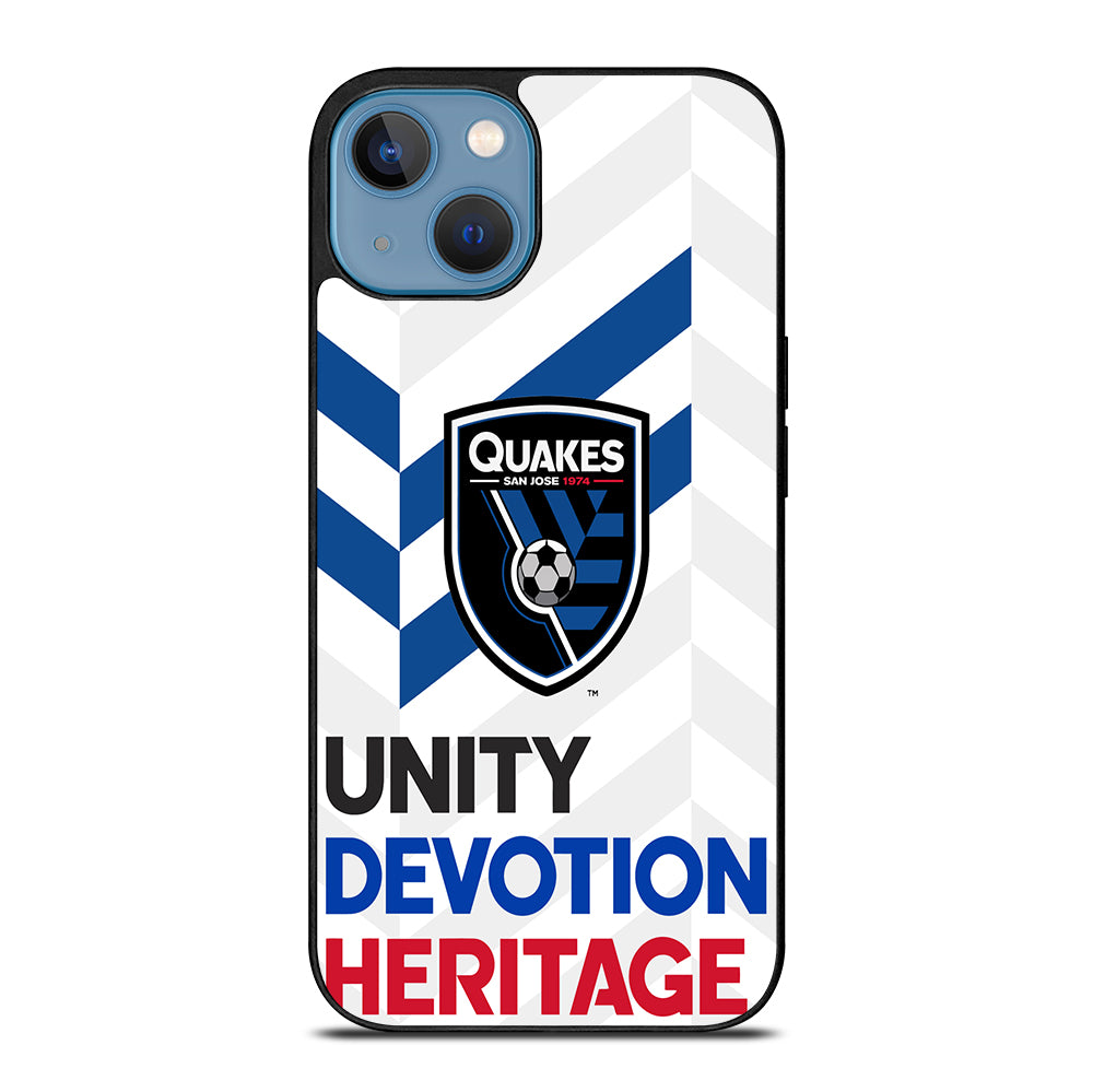 SAN JOSE EARTHQUAKES LOGO iPhone 13 Case Cover