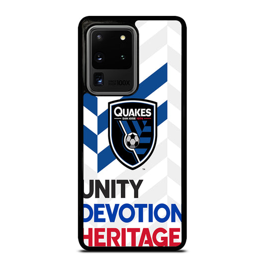 SAN JOSE EARTHQUAKES LOGO Samsung Galaxy S20 Ultra Case Cover
