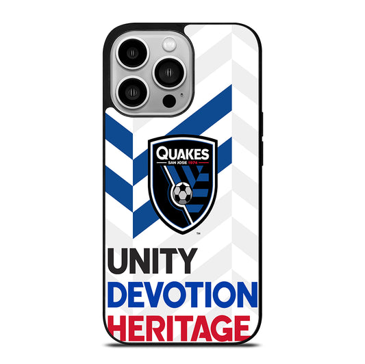 SAN JOSE EARTHQUAKES LOGO iPhone 14 Pro Case Cover