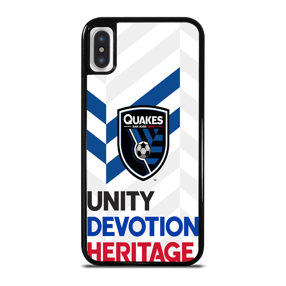 SAN JOSE EARTHQUAKES LOGO iPhone X / XS Case Cover